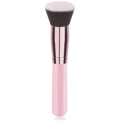 Brocha para base Kabuki con parte superior plana Brocha de maquillaje premium para maquillaje líquido, crema o cosméticos en polvo impecables, pulido, punteado y corrector